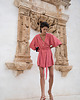sukienki mini damskie Kimono MARLA CORAL 5