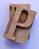 napisy dekoracyjne i tabliczki Drewniane litery dekoracyjne, stemple, 20cm 4