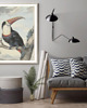 plakaty PLAKAT vintage ilustracja grafika flaming 2
