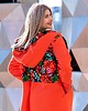 bluza z kapturem damska Mega długa bluza Fiesta 2