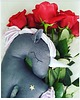 przytulanki dla niemowląt i dzieci Baby Unicorn grafit tęczowa grzywa 2