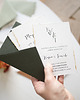 zaproszenia i kartki na ślub SIMPLE RW GOLD zaproszenia ślubne 2