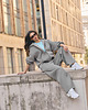 spodnie dresowe damskie Spodnie dresowe PUFFA BAGGY Shadow damskie 7