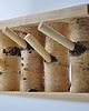 wieszaki Drewniany wieszak na ubrania - pieńki, gałązki 1