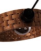 lampy wiszące Okrągła lampa z drewna 6