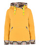 bluza z kapturem damska Bluza kangurka "Musztarda - Mandala" 3