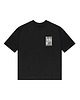 t-shirt damskie Koszulka z obrazem, czarna 4