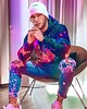 bluzy męskie Męska Bluza Expres Zamek DR.CROW Galaktyka 1