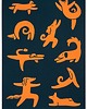 grafiki i ilustracje Psia joga 1