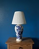 lampy stołowe Lampa ceramiczna fajans 1