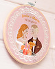Ślub - inne Personalizowana pamiątka ślubna, haft ślubny/ rocznicowy w tamborku 2
