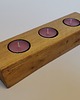 świeczniki i świece Minimalistyczny świecznik na tealighty (podgrzewacze) 5