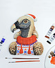 kolorowanki dla dzieci Portrait of a Vulture named Silvester 3