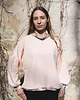 bluza bez kaptura damska Bluza Brzoskwiniowy Raj_2 2