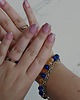 bransoletki z kamieni naturalnych Bransoletka lapis lazuli cytryn 2