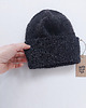 czapki damskie Na drutach "Peru Puna" 100% alpaca antracyt 4