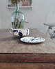 kubki i filiżanki Porcelanowa filiżanka w niebieskie kropki ze spodkiem 6