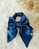 gumki do włosów Gumka jedwabna, scrunchie, frotka z kokardą tajemnicza noc 2
