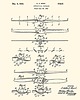 grafiki i ilustracje Rysunek patent samolot lotnictwo vintage prezent 2