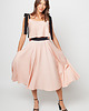 topy damskie Top First Rose Pink z kokardami 4