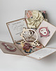 kartki scrapbooking 60 rocznica ślubu, diamentowe gody, exploding box, kartka 3d 2
