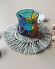 makramy Makramowa podkładka pod kubek, mojito, macrame cup coaster 3