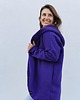 bluza z kapturem damska Peleryna do zadań specjalnych Ciemna Purpura 2