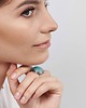 pierścionki srebrne Minimalistyczny pierścień z jadeitem Nadia 2