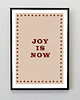 plakaty Plakat świąteczny JOY IS NOW 1