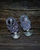 kolczyki soutache Szare kolczyki soutache 3