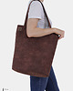 torby na ramię Shopper XL torba kasztanowa na zamek 3