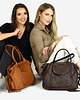 torby na ramię Torebka skórzana shopper bag ispirato dalla natura brąz camel 7