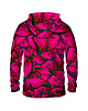 bluza z kapturem damska Damska Bluza z kapturem Butterfly Pink 1