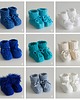 buty dziecięce Buciki niemowlęce robione na szydełku unisex 1