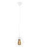 lampy wiszące Czarna lampa wisząca z pojedynczym źródłem światła KENITRA LOFT 3