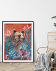 plakaty Bear ilustracja drukowana 1