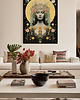 plakaty Plakat Kobieta astrologia kolaż 2