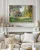 plakaty PLAKAT Monet, ogród obraz, sztuka ścienna, pejzaż 4