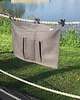 akcesoria do łóżeczek Lniany organizer na łóżeczko KHAKI 2