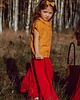 spódniczki dla dziewczynki HOLLYHOCK Maxi Lniana Spódnica 5