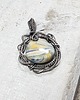 srebrne naszyjniki Lapis lace onyx  s183 1