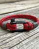 biżuteria męska Bransoletka szekla męska paracord  Argento 1