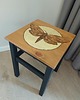 stołki Własnoręcznie malowany handmade taboret w stylu skandynawskim 3