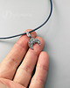 wisiory Lunula w kwiatach - mini wisiorek 2