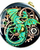 wisiory WISIOR - Dragon Green Beast - SMOK - unikatowy prezent 4