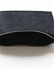 pokrowce i etui - różne Saszetka z czarnego sztruksu, etui, handmade 1