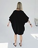 sukienki midi damskie Oversizowa czarna sukenka z jerseyu 8