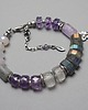 bransoletki wire wrapping Fiołek, róża, bez vol. 5  - bransoletka 2