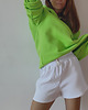 bluza z kapturem damska Bluza Elen Limonka 2