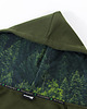 bluza z kapturem damska Bluza damska z kapturem rozpinana ZAMGLONY LAS khaki - 1